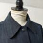 Lancer Parka Style Denim Jacket With Boiled Wool Back, thumbnail 3 of 6