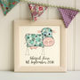 Personalised Cow Embroidered Framed Artwork, thumbnail 6 of 6