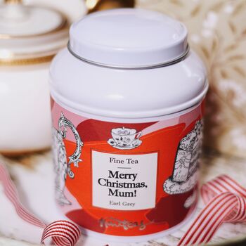 Personalised Christmas Tea Caddy, 2 of 9