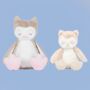 Personalised Owl Teddy Bear Toy Gift For Baby, thumbnail 3 of 8