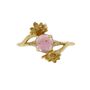 Cherry Blossom Pink Tourmaline And Diamonds Ring, thumbnail 7 of 12