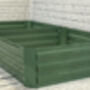 Pair Of Sage Green Vegetable And Herb Raised Beds, thumbnail 5 of 5
