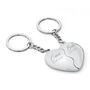 Personalised Joining Hearts Special Date Keyring Set, thumbnail 5 of 5