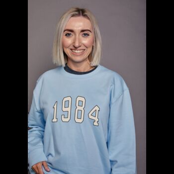 Personalised Year Varsity Sweatshirt, 7 of 8