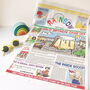 Rainbow Newspaper Gift Wrap, thumbnail 3 of 6