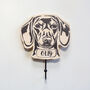 Personalised Wooden Dog Breed Lead Wall Hook, thumbnail 7 of 11