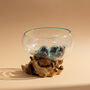 Molten Glass Decorative Bowl And Kitchen Centrepiece, thumbnail 1 of 4