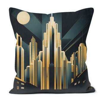 Urban Horizons Art Deco Hand Made Cushions Design Two, 4 of 8