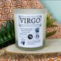 Personalised Virgo Horoscope Star Sign Candle, thumbnail 4 of 11