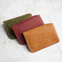 Personalised Forest And Wine Flap Card Wallet, thumbnail 5 of 9