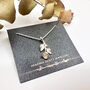 Rose Necklace In Sterling Silver, thumbnail 2 of 12