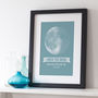 'Under This Moon' Personalised Print, thumbnail 3 of 8