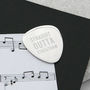 Personalised 'Straight Outta Compton' Guitar Plectrum, thumbnail 1 of 2