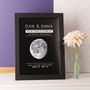 Personalised Moon Phase Significant Date Print, thumbnail 1 of 8