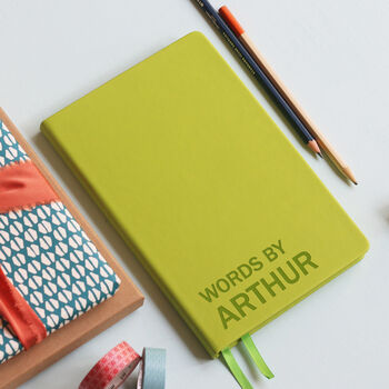 Words By Me Personalised Notebook Journal, 12 of 12
