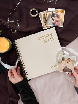 Mummy And Me Personalised Hardcover Scrapbook, 8 of 11