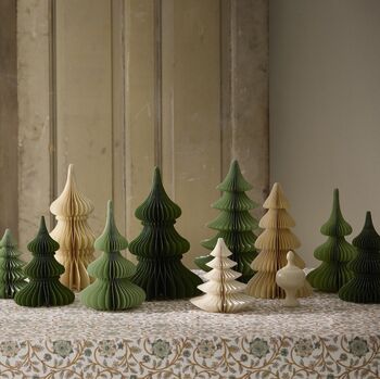 Honeycomb Paper Christmas Tree Decoration, 12 of 12