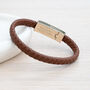 Personalised Men's Secret Message Usb Cable Bracelet, thumbnail 3 of 12