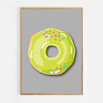 Lime Doughnut Print, 5 of 6