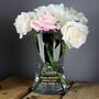 Personalised Love Heart Glass Vase, thumbnail 2 of 5