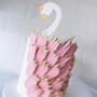 Swan Cake Topper, thumbnail 3 of 5