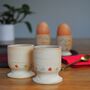 Handmade Stoneware Egg Cup, thumbnail 3 of 5