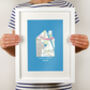 Home Is Where Our Heart Is Personalised Print, thumbnail 12 of 12