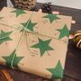 Star Christmas Personalised Wrapping Paper, thumbnail 6 of 6