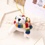 Personalised Baby’s First Christmas Blanket – Cosy Knit, thumbnail 4 of 12