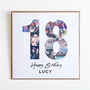 Personalised 18th Birthday Photo Collage Card, thumbnail 6 of 8