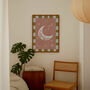 Tired Girl Moon Print, thumbnail 9 of 10