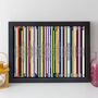 60th Birthday Print Music Number Ones Gift, thumbnail 4 of 10