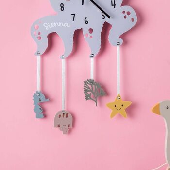 Children's Under The Sea Themed Octopus Clock, 2 of 6