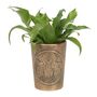 Designer Bronze Terracotta Plant Pot, thumbnail 1 of 5