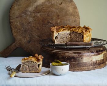 Large Personalised Pork Pie For Anniversary Or Birthday, 5 of 5
