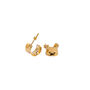 Milos Earrings Gold Plated, thumbnail 3 of 6