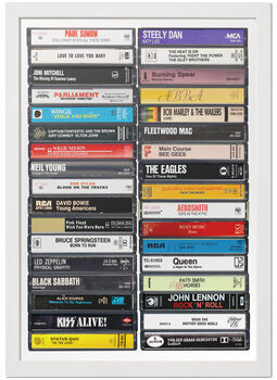 51st Birthday Personalised Print Music From 1975, 5 of 9