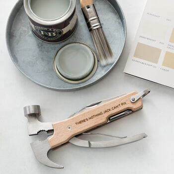 Personalised Father's Day Hammer Multi Tool Kit, 7 of 12