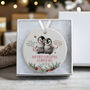 Personalised First Christmas As Brothers / Sisters Bauble Keepsake, thumbnail 1 of 3