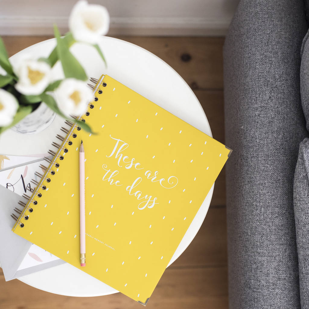 Personalised 2021 Memory Journal By Mama Journals