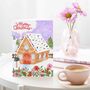 Gingerbread House Christmas Card | Cute Holiday Card, thumbnail 1 of 2