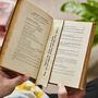 Personalised Leather Bookmark For Book Lover, thumbnail 4 of 6