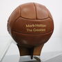 Personalised Vintage Tan Leather Football, thumbnail 6 of 7