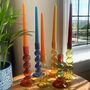 Colourful Glass Candlestick, thumbnail 7 of 7