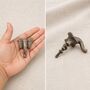 Regal Elephant Head Brass Cabinet Knob, thumbnail 6 of 9