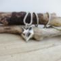 Solid Silver Fox Head Necklace, thumbnail 4 of 7