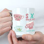 Personalised Six Tea Tea Mug 60th Birthday Gift, thumbnail 1 of 5
