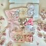 Elephant Pink Baby Girl Gift Hamper, thumbnail 1 of 3