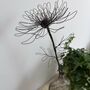 Handmade Wire Chrysanthemum Bloom, thumbnail 2 of 9