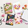 Floral Brights 'Happy Birthday' Botanical Card, thumbnail 3 of 3